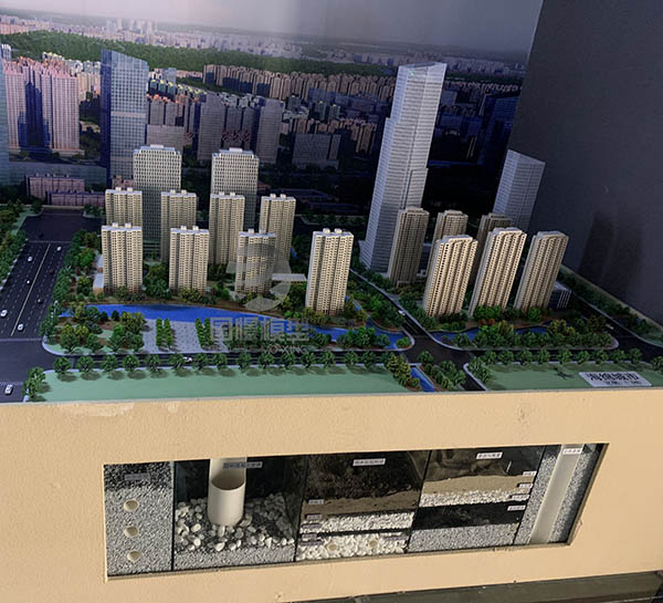 合江县建筑模型